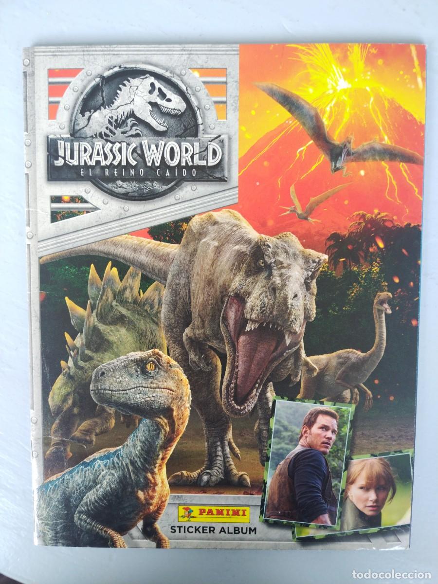 Coleccionismo Cromos antiguos: ALBUM HURASSIC WORLD. El reino caido