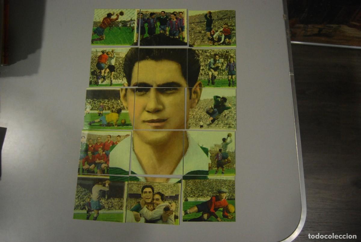 Collectable Antique Stickers: 15 CROMOS DE RAMALLETS PORTERO DEL F.C. BARCELONA 1947-1962 (VER FOTOS Y DESCRIPCION)