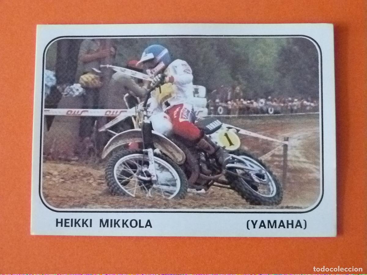 Collectable Antique Stickers: CROMO MOTOR SPORT SIN PEGAR N&ordm; 201 A&Ntilde;O 1980 ALBUM MOTO SPORT FIGURINE PANINI