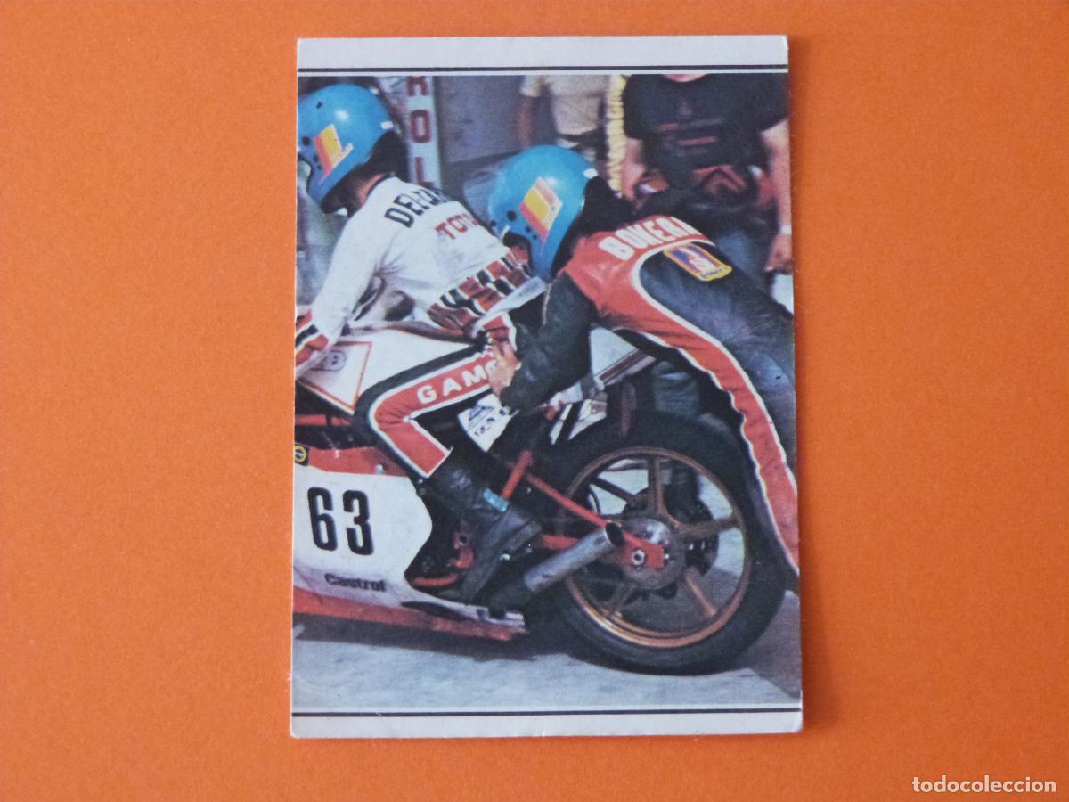 Coleccionismo Cromos antiguos: CROMO MOTOR SPORT SIN PEGAR N&ordm; 223 A&Ntilde;O 1980 ALBUM MOTO SPORT FIGURINE PANINI