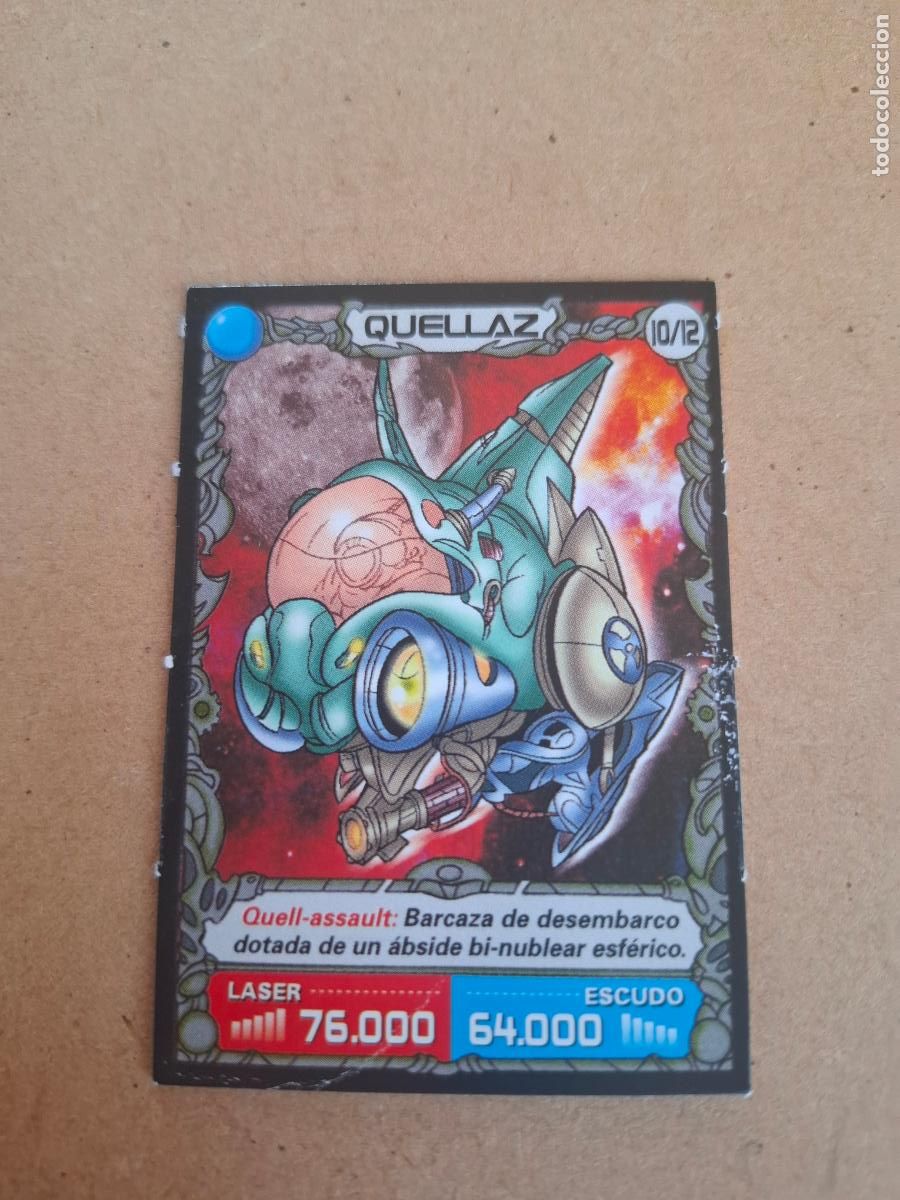 Coleccionismo Cromos antiguos: MILENIUM ATTACK - BOLLYCAO - SERIE AZUL 10/12 - QUELLAZ #63