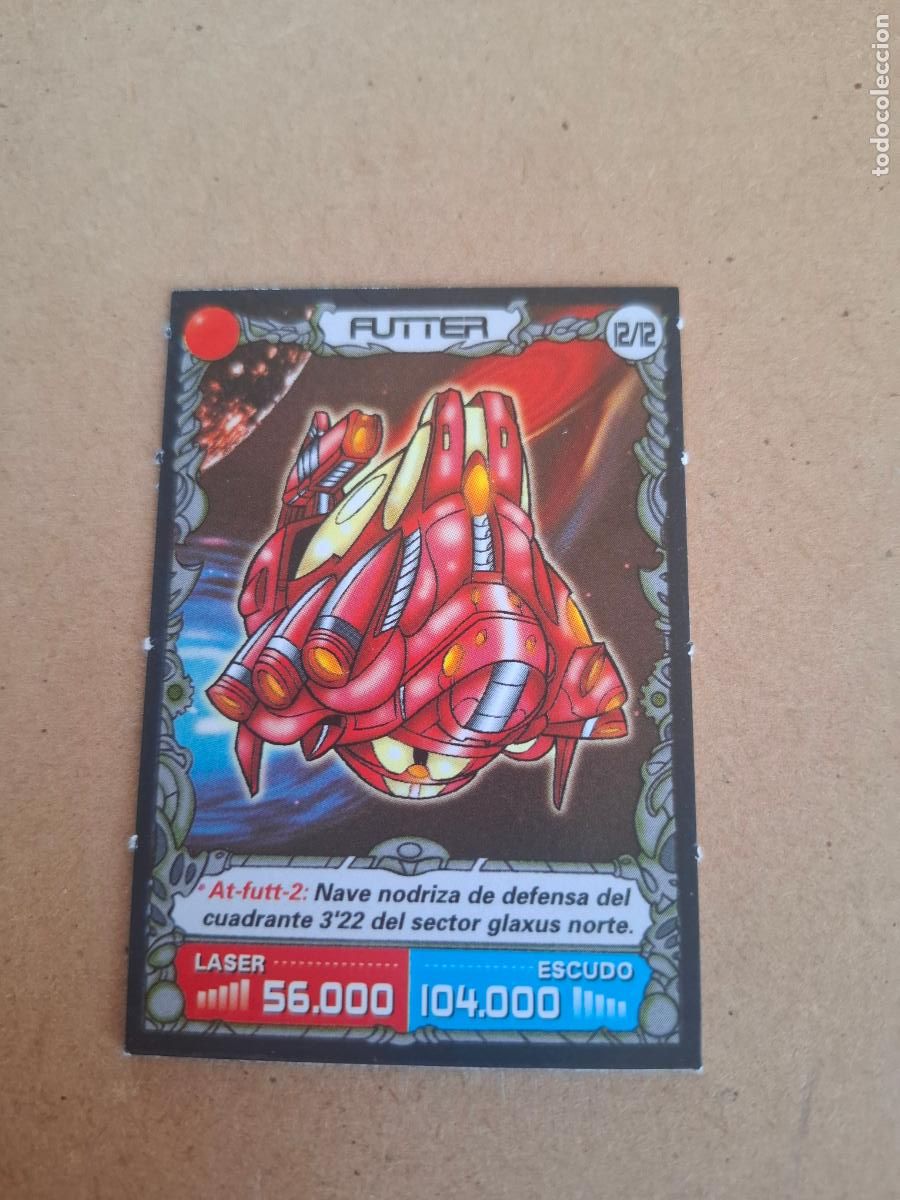 Coleccionismo Cromos antiguos: MILENIUM ATTACK - BOLLYCAO - SERIE ROJA 12/12 - FUTTER #96