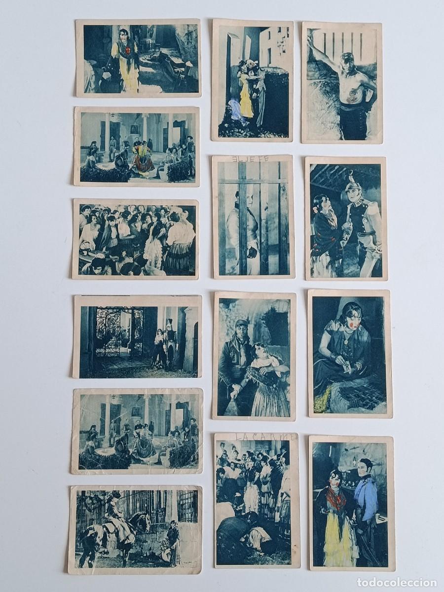 Coleccionismo Cromos antiguos: LOTE DE 14 CROMOS. CARMEN. LA IMPORTACI&Oacute;N M&Aacute;LAGA