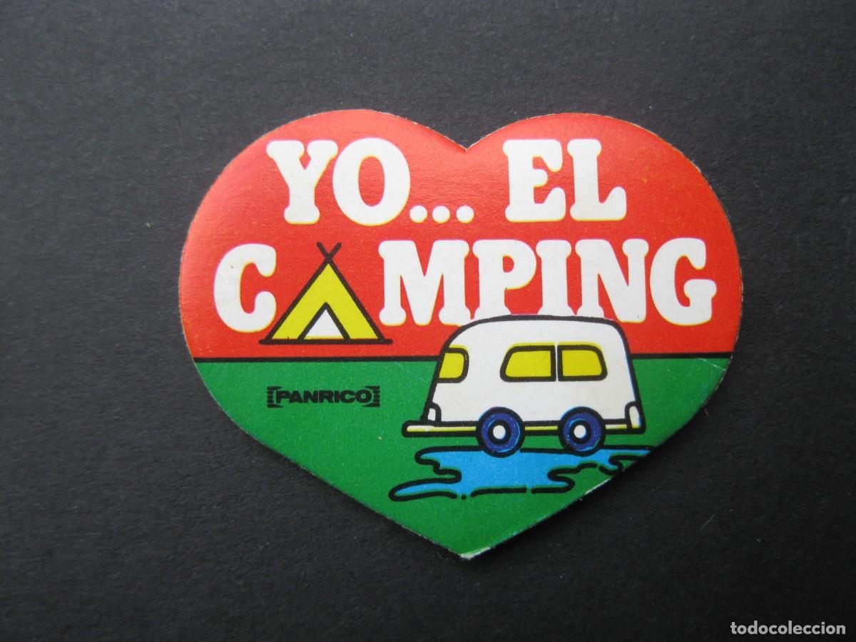 Coleccionismo Cromos antiguos: CROMO - YO... EL CAMPING - PANRICO - NUNCA PEGADO.