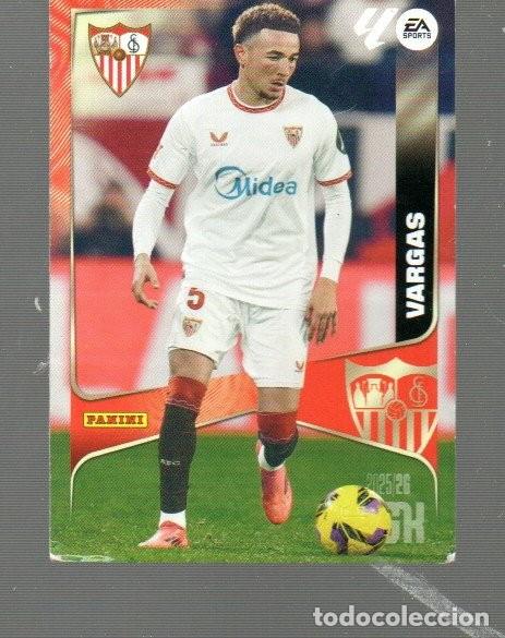 Coleccionismo Cromos antiguos: CROMO DE EDITOR MGH PANINI DEL A&Ntilde;O 2025 / 26 SEVILLA VARGAS N&ordm; 337
