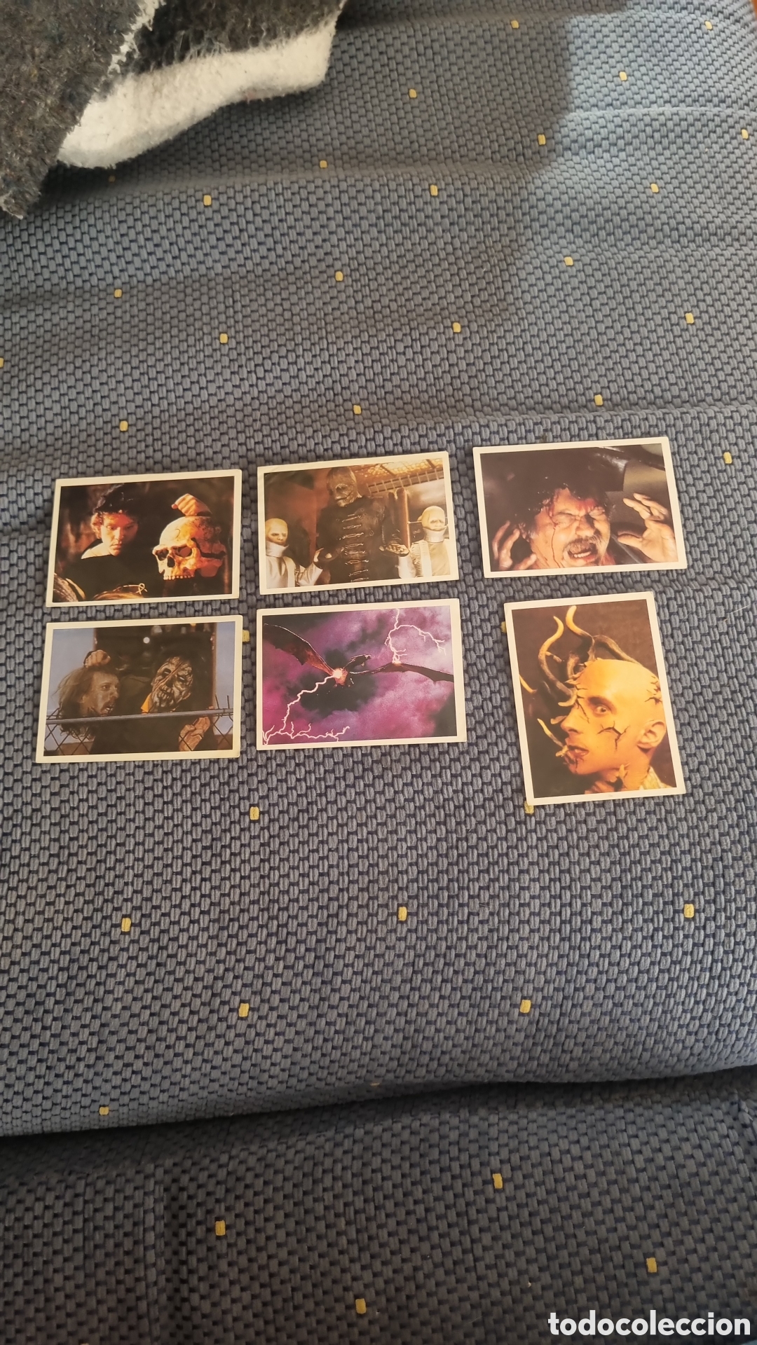 Coleccionismo Cromos antiguos: Reservado j****a: 6 cromos la mansion del terror, aston