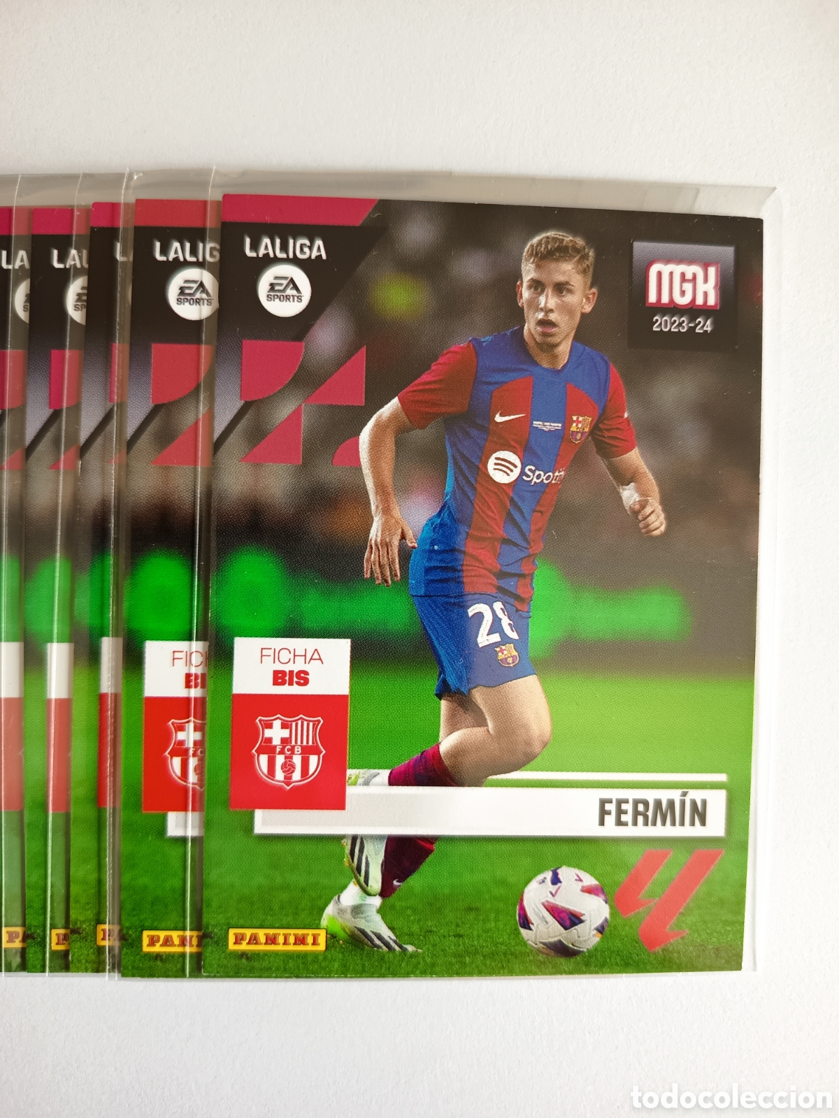 Coleccionismo Cromos antiguos: Cromo card Rookie Ferm&iacute;n 106 bis Megacracks 2023-24 2023 2024