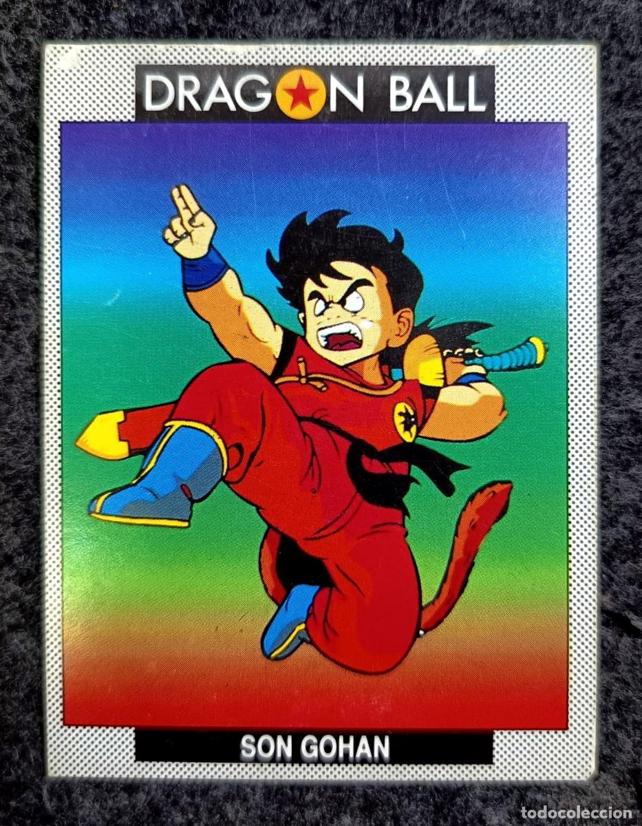 Coleccionismo Cromos antiguos: Tarjet - Card, Cromo N&ordm; 19 Son Gohan, Colecci&oacute;n 90 personajes de Dragon Ball y Dragon Ball Z, 1989