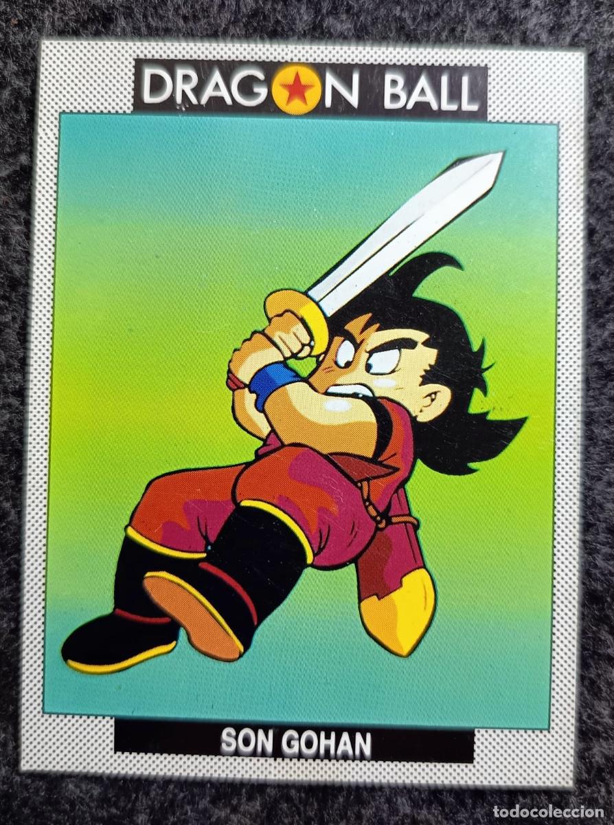 Coleccionismo Cromos antiguos: Tarjet - Card, Cromo N&ordm; 20 Son Gohan, Colecci&oacute;n 90 personajes de Dragon Ball y Dragon Ball Z, 1989