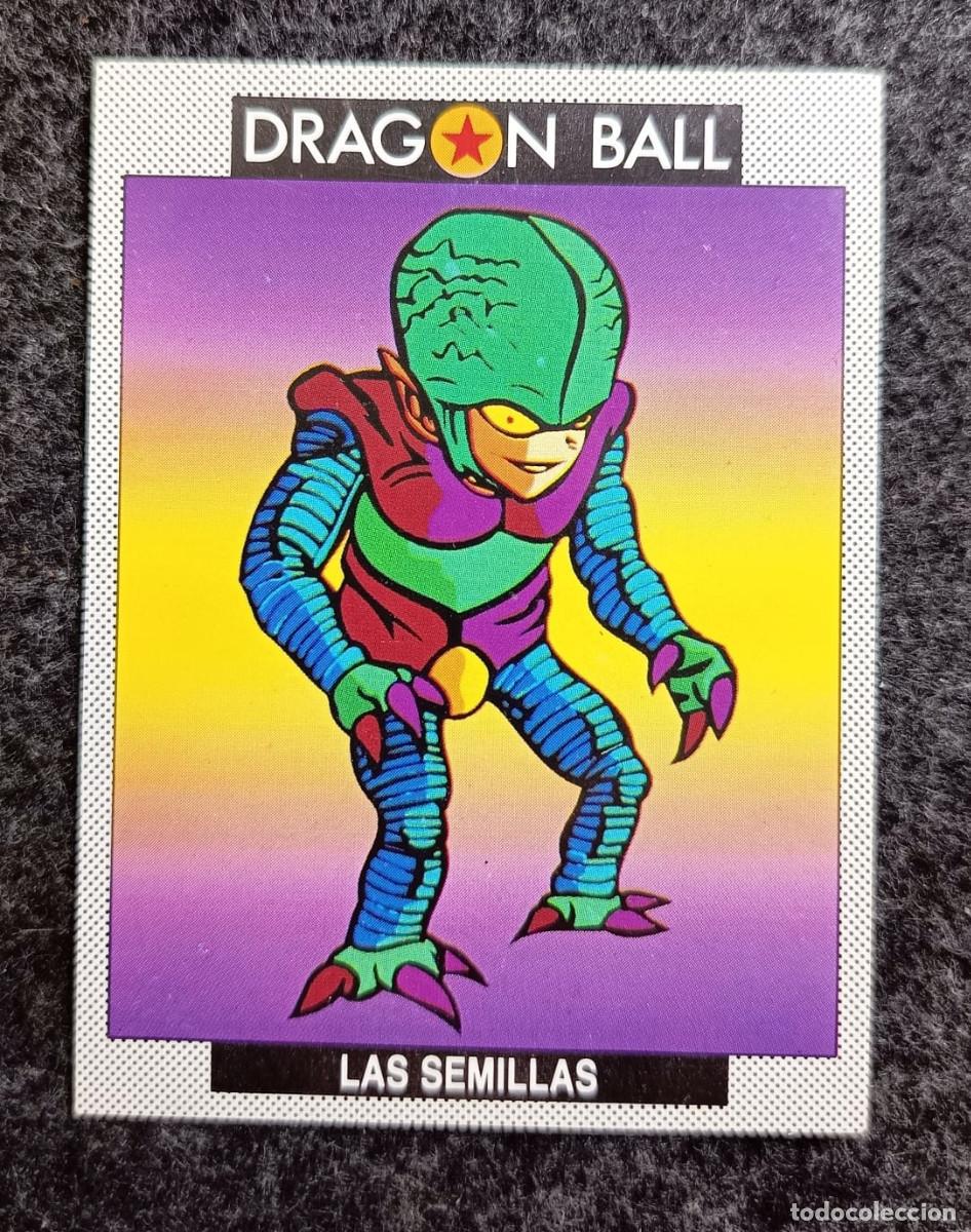 Coleccionismo Cromos antiguos: Tarjet - Card, Cromo N&ordm; 71 Las semillas, Colecci&oacute;n 90 personajes de Dragon Ball y Dragon Ball Z 1989