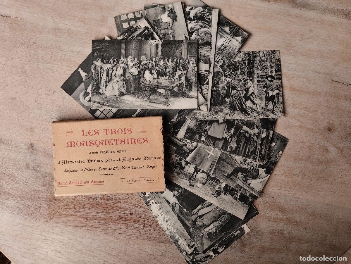 Colecionismo Cromos antigos: JHR - CINE 30 TARJETAS LOS TRES MOSQUETEROS. COMPLETA