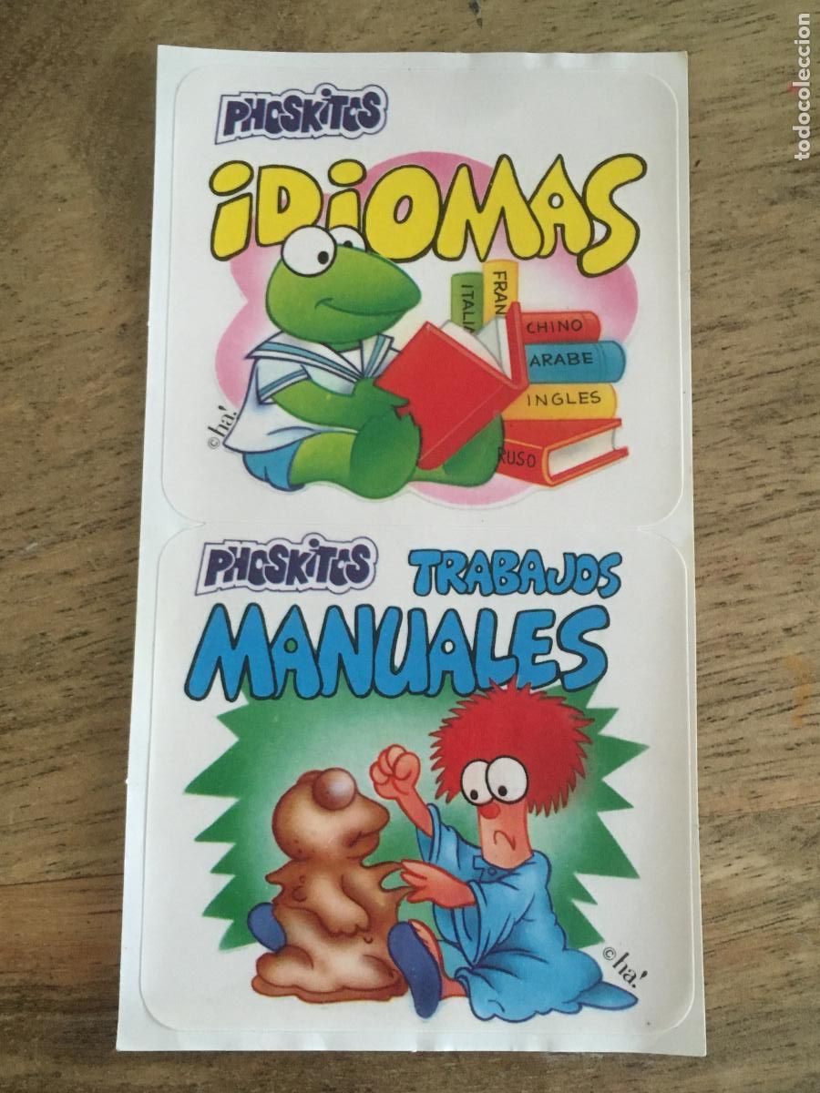 Coleccionismo Cromos antiguos: phoskitos peque&ntilde;ecos cromo nunca pegado perfecto estado
