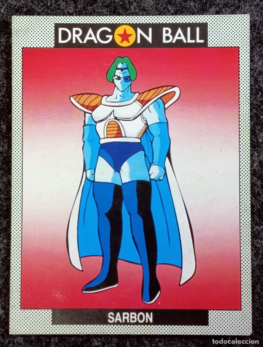 Coleccionismo Cromos antiguos: Tarjet - Card, Cromo N&ordm; 81 Sarbon, Colecci&oacute;n 90 personajes de Dragon Ball y Dragon Ball Z, 1989