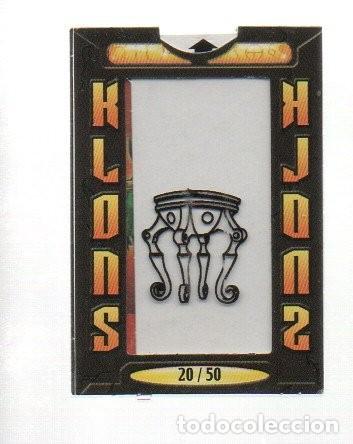 Coleccionismo Cromos antiguos: CROMO BOLLYCAO - KLONS BATALLA DE LOS ELEMENTOS, N&ordm; 20