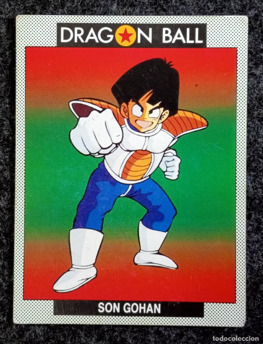 Coleccionismo Cromos antiguos: Tarjet - Card, Cromo N&ordm; 22 Son Gohan, Colecci&oacute;n 90 personajes de Dragon Ball y Dragon Ball Z, 1989