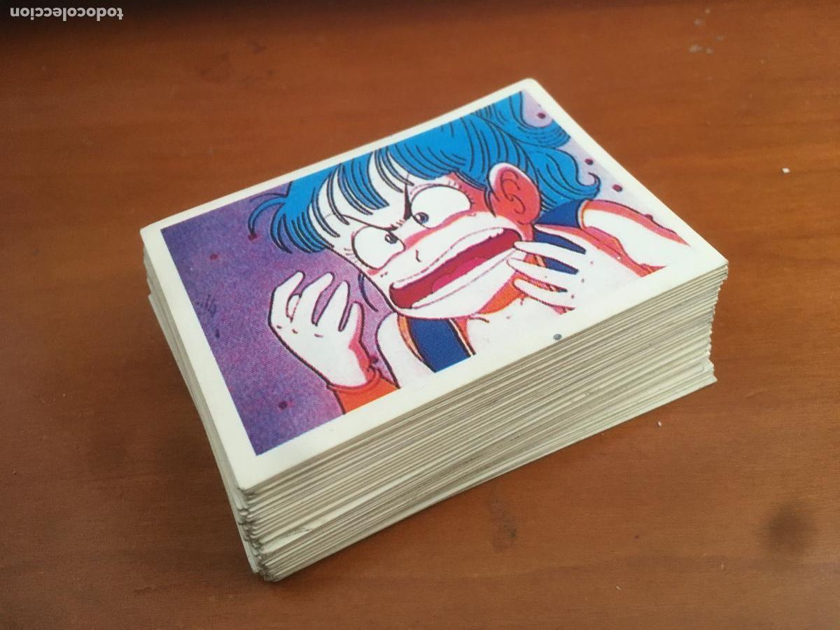 Coleccionismo Cromos antiguos: dragon ball bola de dragon panini 1986 lote 84 cromos distintos nunca pegados nuevos de sobre