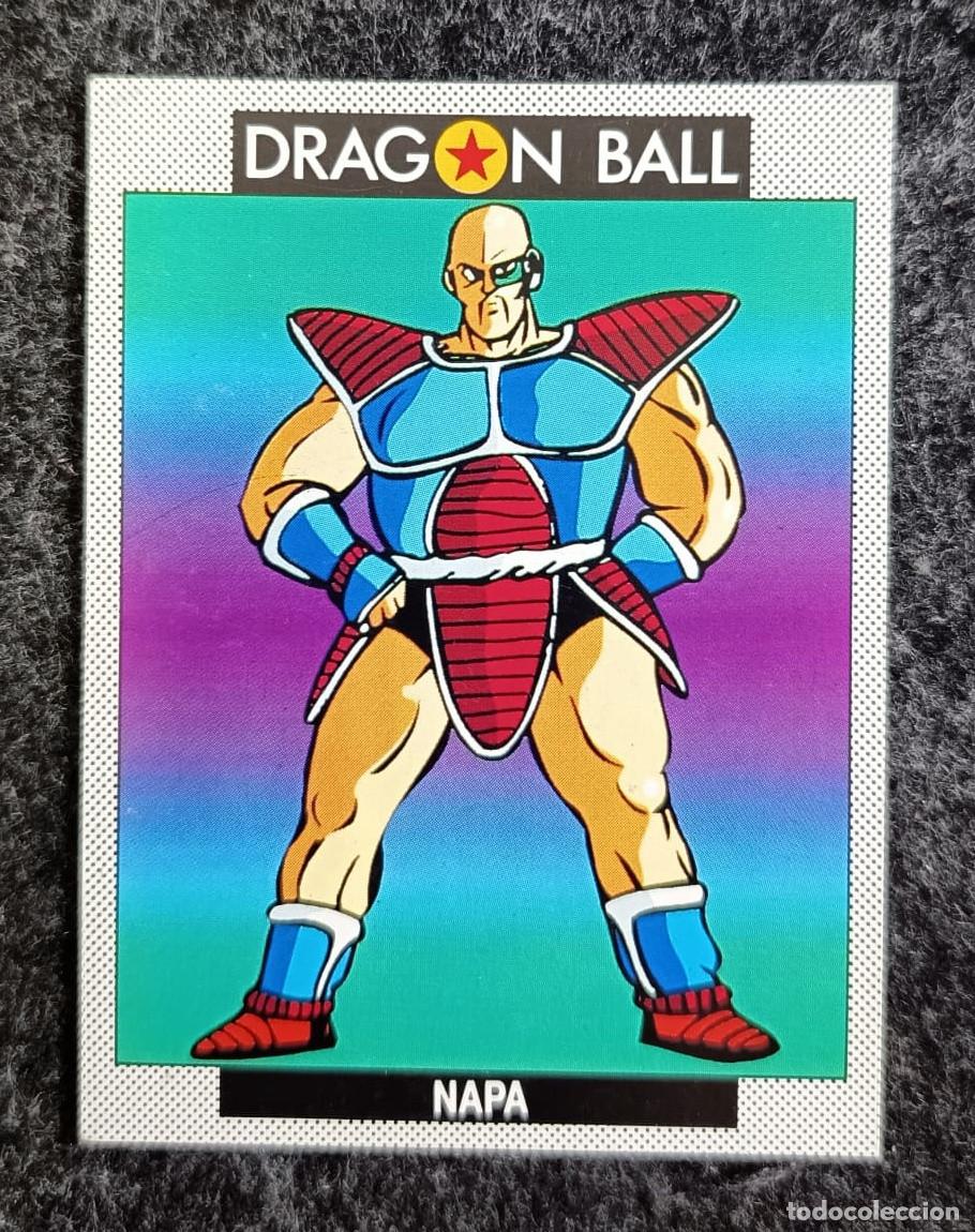 Coleccionismo Cromos antiguos: Tarjet - Card, Cromo N&ordm; 62 Napa, Colecci&oacute;n 90 personajes de Dragon Ball y Dragon Ball Z, 1989