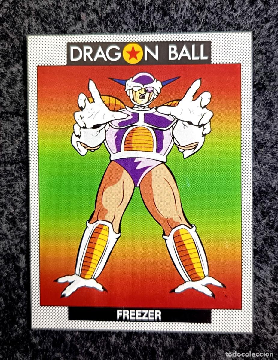 Coleccionismo Cromos antiguos: Tarjet - Card, Cromo N&ordm; 79 Freezer, Colecci&oacute;n de 90 personajes Dragon Ball y Dragon Ball Z, 1989