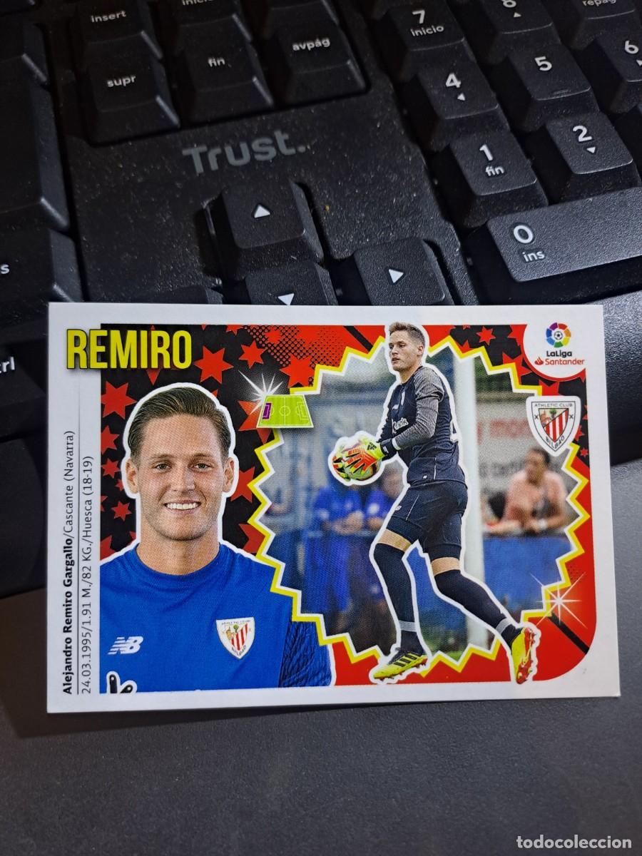 Coleccionismo Cromos antiguos: CROMO REMIRO 1 BIS COLOCA ATHLETIC CLUB DE BILBAO LIGA 2018 2019 18 19 ESTE PANINI NUNCA PEGADO