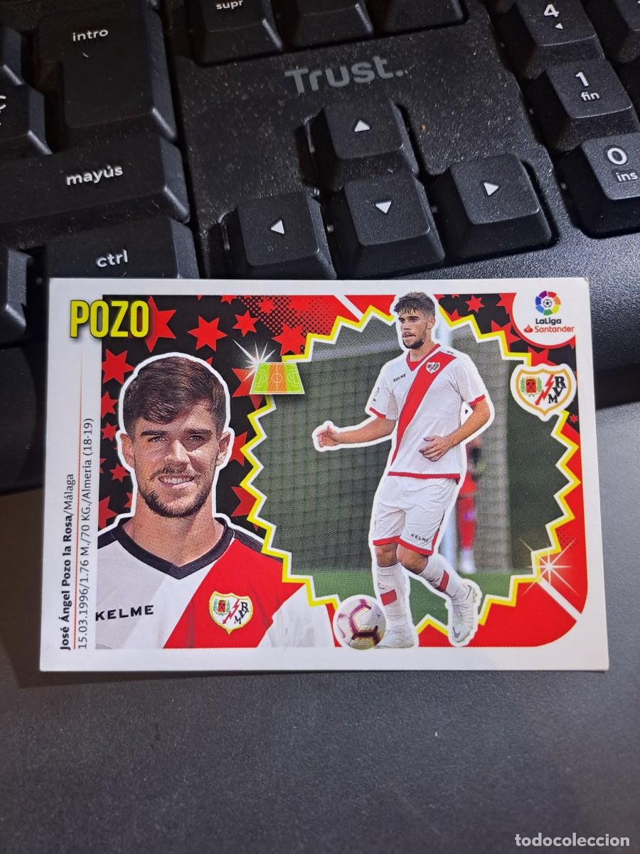 Coleccionismo Cromos antiguos: CROMO POZO 11 BIS COLOCA RAYO VALLECANO LIGA 2018 2019 18 19 ESTE PANINI NUNCA PEGADO
