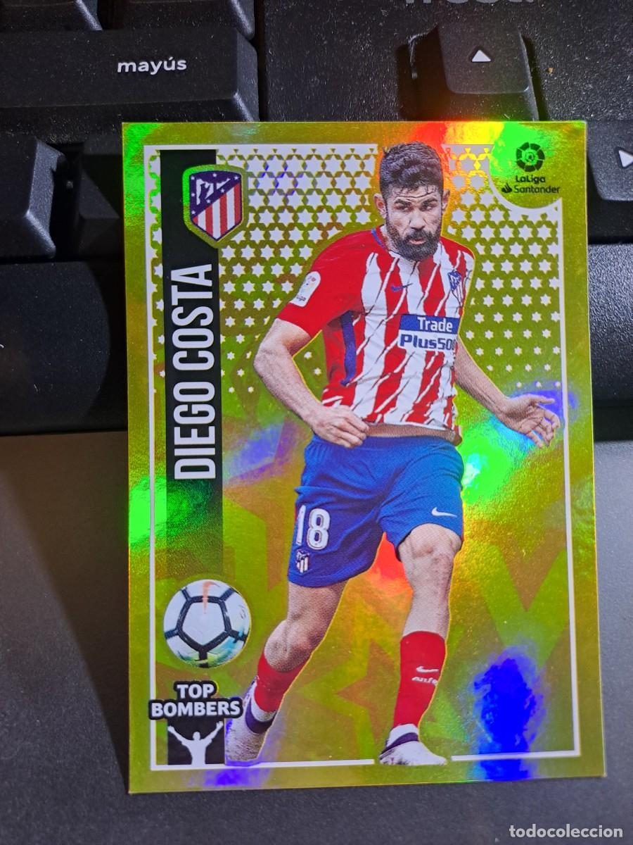 Coleccionismo Cromos antiguos: CROMO DIEGO COSTA 8 TOP BOMBERS 8 ATLETICO DE MADRID LIGA 2018 2019 18 19 ESTE PANINI NUNCA PEGADO