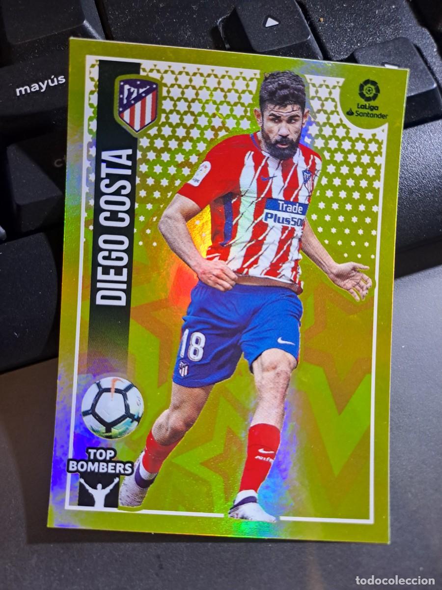 Coleccionismo Cromos antiguos: CROMO DIEGO COSTA 8 TOP BOMBERS 8 ATLETICO DE MADRID LIGA 2018 2019 18 19 ESTE PANINI NUNCA PEGADO