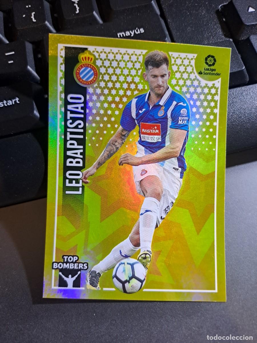 Coleccionismo Cromos antiguos: CROMO LEO BAPTISTAO 11 TOP BOMBERS 11 ESPANYOL ESPA&Ntilde;OL LIGA 2018 2019 18 19 ESTE PANINI NUNCA PEGADO