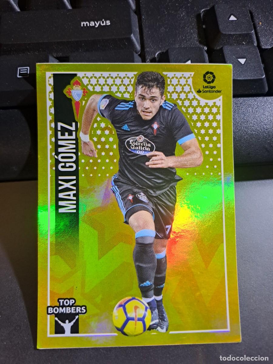 Coleccionismo Cromos antiguos: CROMO MAXI GOMEZ 14 TOP BOMBERS 14 CELTA DE VIGO LIGA 2018 2019 18 19 ESTE PANINI NUNCA PEGADO