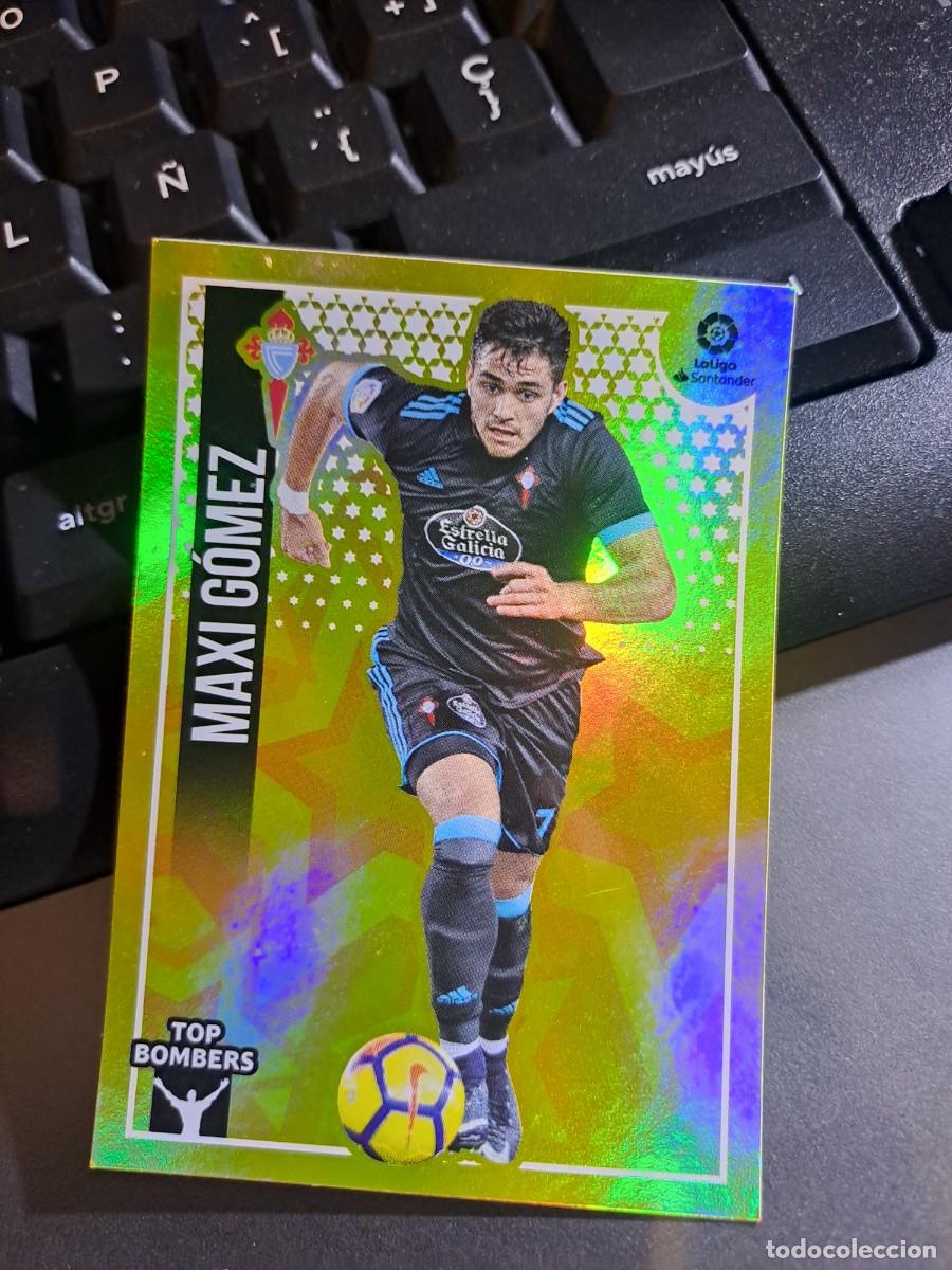 Coleccionismo Cromos antiguos: CROMO MAXI GOMEZ 14 TOP BOMBERS 14 CELTA DE VIGO LIGA 2018 2019 18 19 ESTE PANINI NUNCA PEGADO