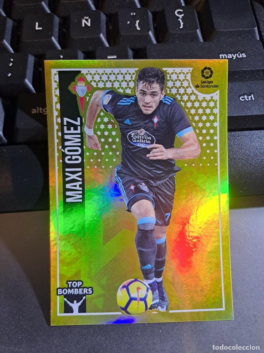 Coleccionismo Cromos antiguos: CROMO MAXI GOMEZ 14 TOP BOMBERS 14 CELTA DE VIGO LIGA 2018 2019 18 19 ESTE PANINI NUNCA PEGADO