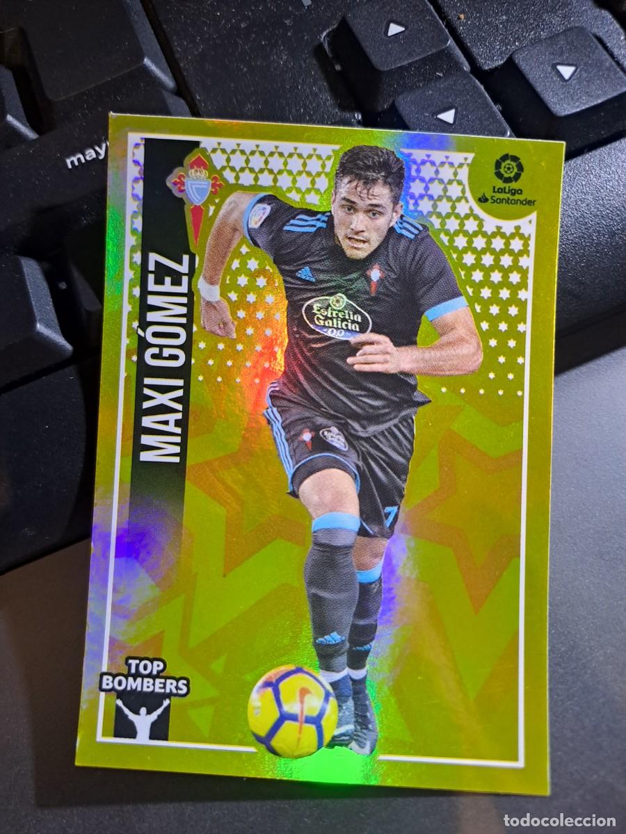 Coleccionismo Cromos antiguos: CROMO MAXI GOMEZ 14 TOP BOMBERS 14 CELTA DE VIGO LIGA 2018 2019 18 19 ESTE PANINI NUNCA PEGADO