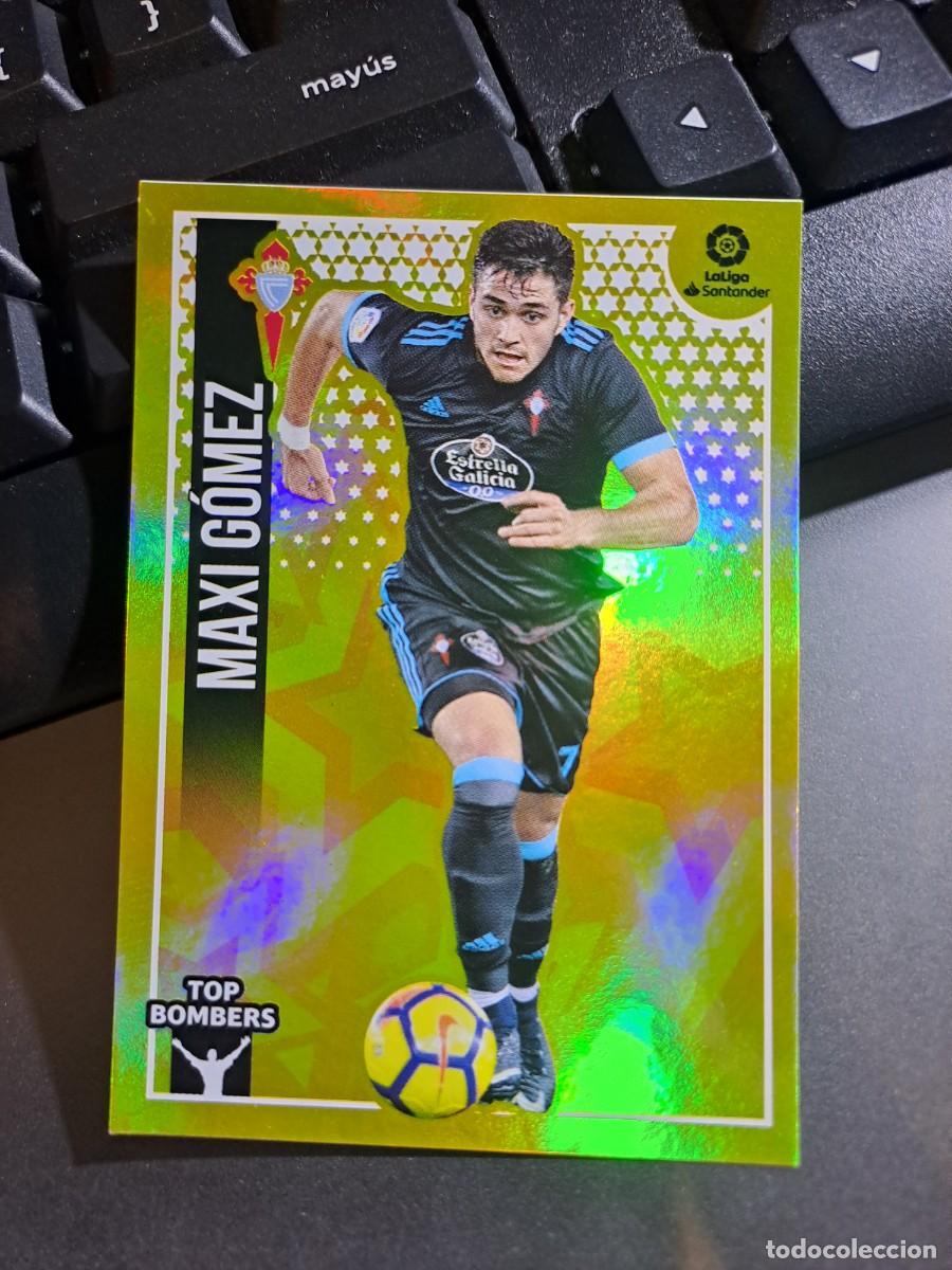 Coleccionismo Cromos antiguos: CROMO MAXI GOMEZ 14 TOP BOMBERS 14 CELTA DE VIGO LIGA 2018 2019 18 19 ESTE PANINI NUNCA PEGADO