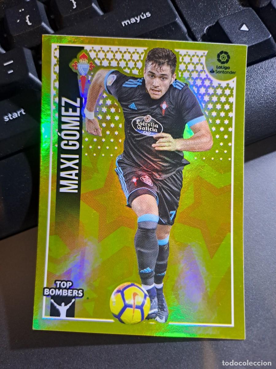 Coleccionismo Cromos antiguos: CROMO MAXI GOMEZ 14 TOP BOMBERS 14 CELTA DE VIGO LIGA 2018 2019 18 19 ESTE PANINI NUNCA PEGADO