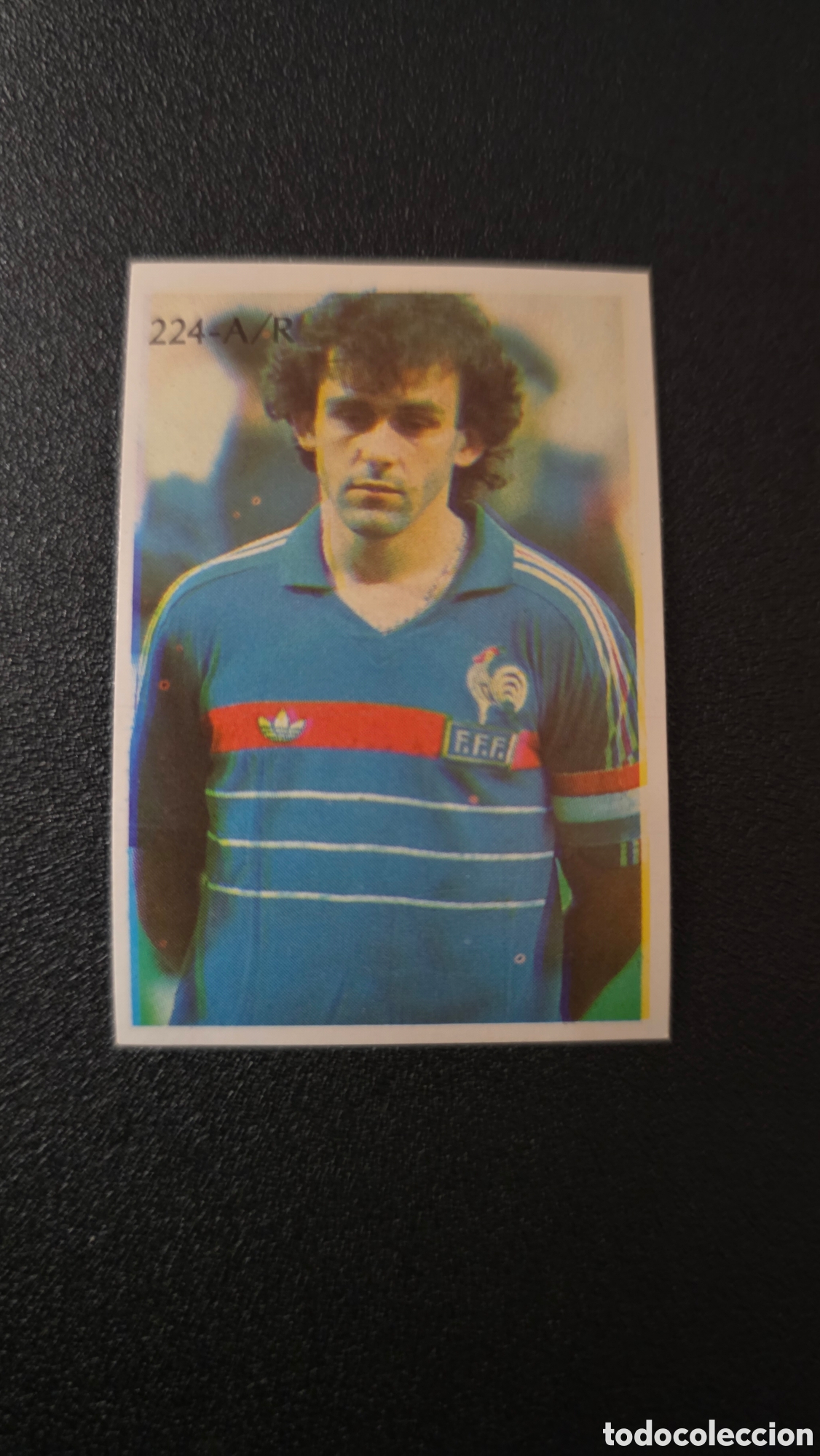 Collectionnisme Cartes &agrave; collectionner anciennes: CROMO MICHAEL PLATINI ,ROOKIE CARD Mundial M&eacute;xico 1986