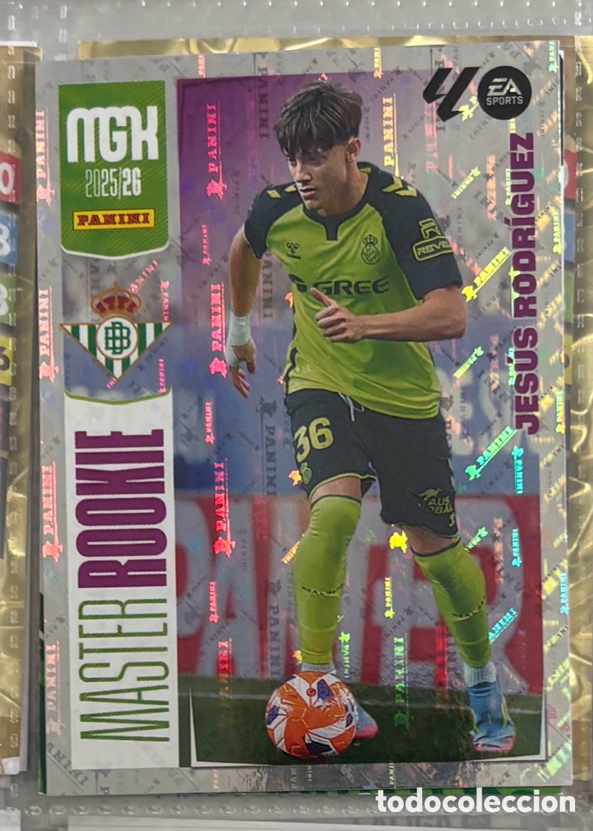 Coleccionismo Cromos antiguos: JES&Uacute;S RODR&Iacute;GUEZ M&Aacute;STER ROOKIE MGK MEGACRACK PANINI 2025 2026