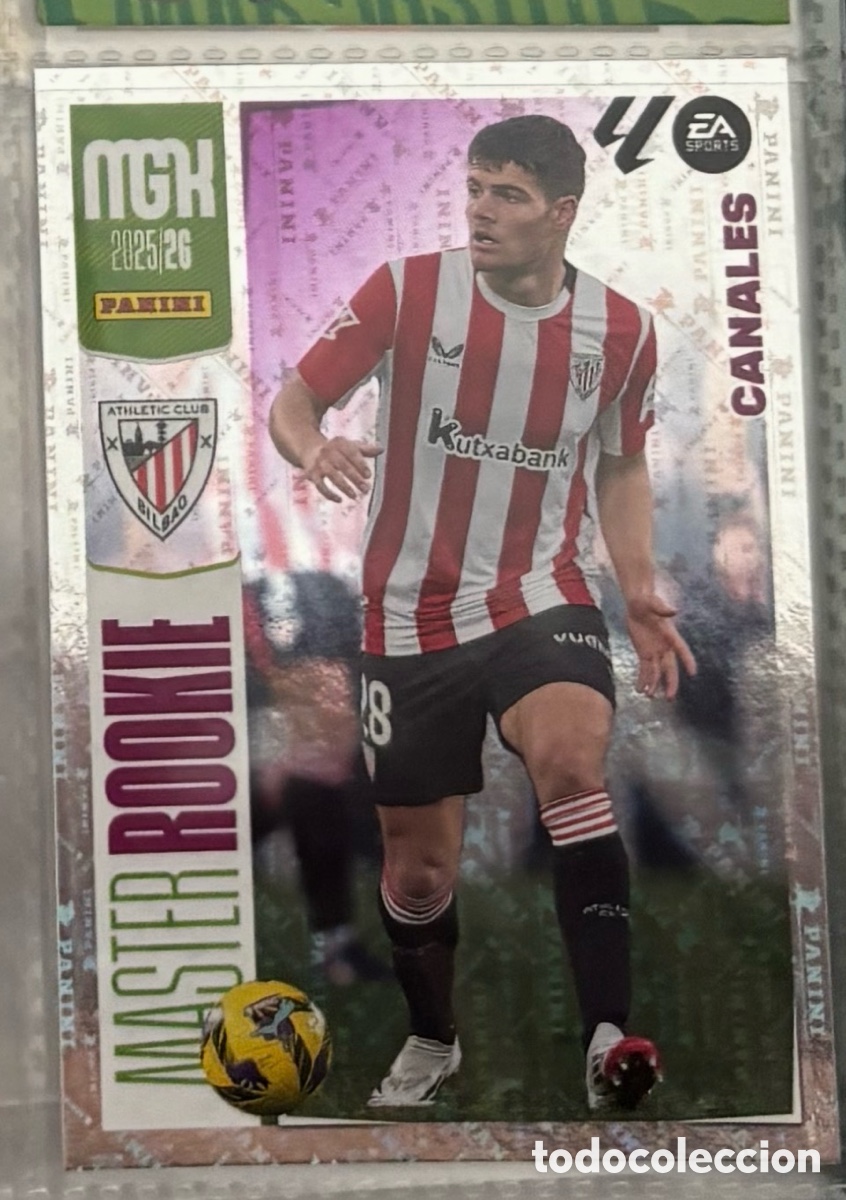 Coleccionismo Cromos antiguos: CANALES M&Aacute;STER ROOKIE MGK MEGACRACK PANINI 2025 2026