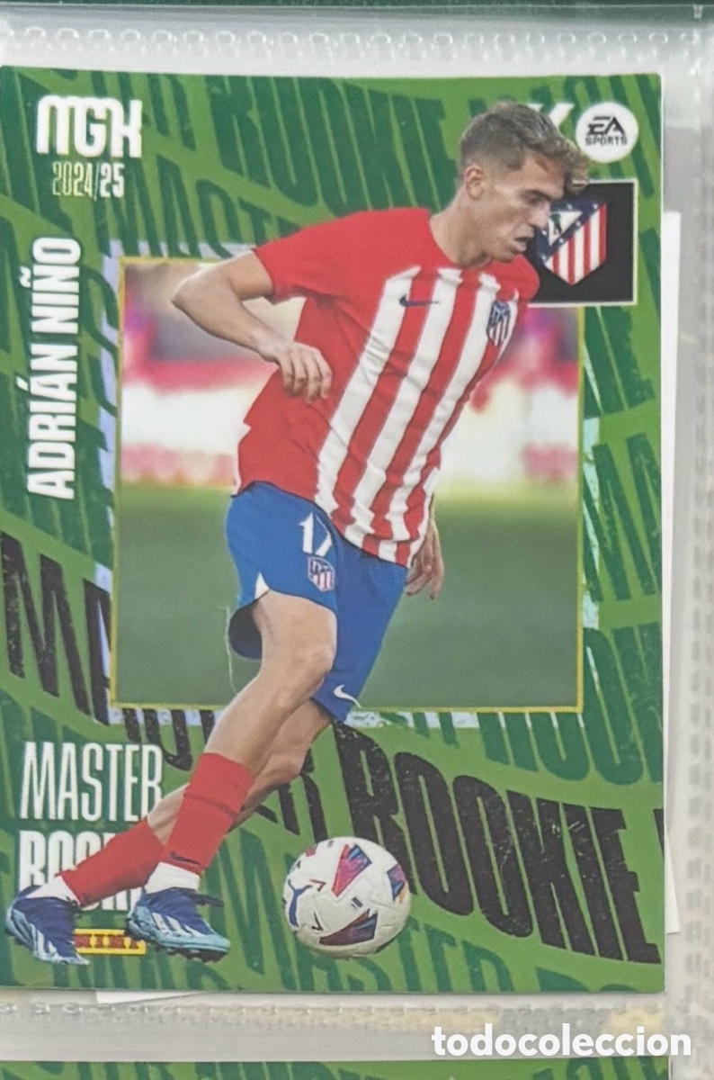 Coleccionismo Cromos antiguos: ADRI&Aacute;N NI&Ntilde;O M&Aacute;STER ROOKIE MGK MEGACRACK PANINI 2024 2025