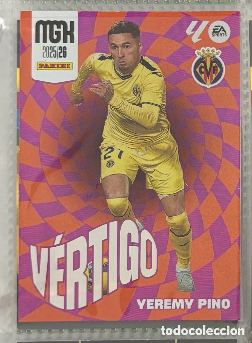 Coleccionismo Cromos antiguos: YEREMI PINO V&eacute;rtigo Mgk Megacracks la liga 2025 2026