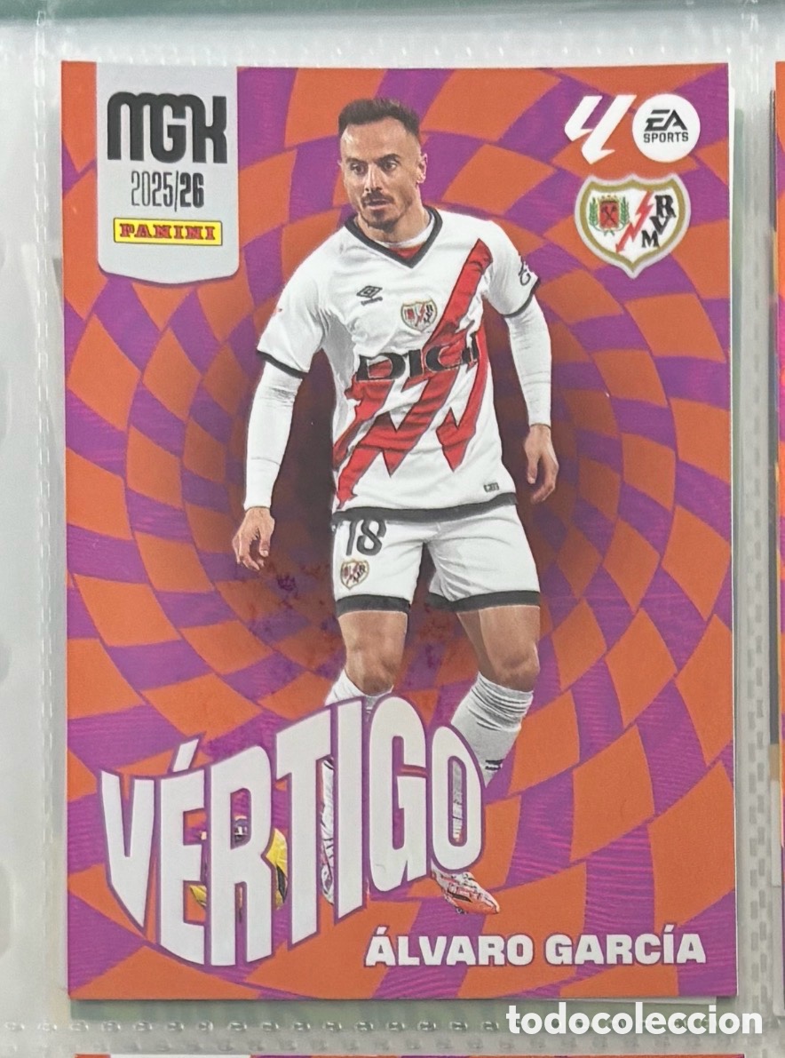Coleccionismo Cromos antiguos: &Aacute;LVARO GARCIA V&eacute;rtigo Mgk Megacracks la liga 2025 2026