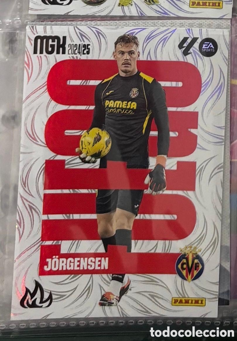 Coleccionismo Cromos antiguos: JORGENSEN VILLARREAL Megacrack mgk 2024 2025 FUEGO