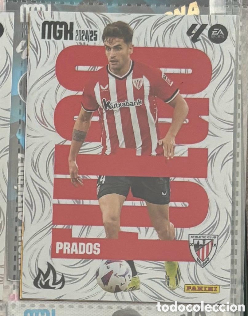 Coleccionismo Cromos antiguos: PRADOS ATHLETIC Megacrack mgk 2024 2025 FUEGO