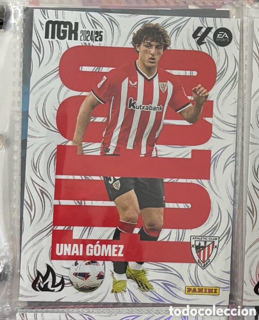 Coleccionismo Cromos antiguos: UNAI GOMEZ ATHLETIC Megacrack mgk 2024 2025 FUEGO