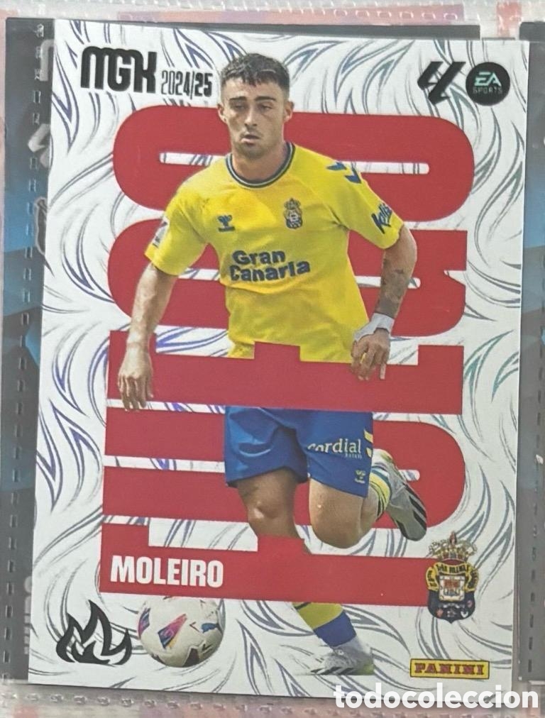 Coleccionismo Cromos antiguos: MOLEIRO UD LAS PALMAS Megacrack mgk 2024 2025 FUEGO