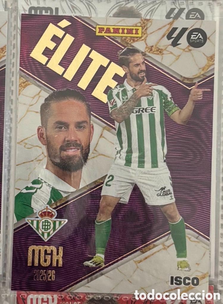 Coleccionismo Cromos antiguos: ISCO BETIS Megacrack mgk 2025 2026 ELITE