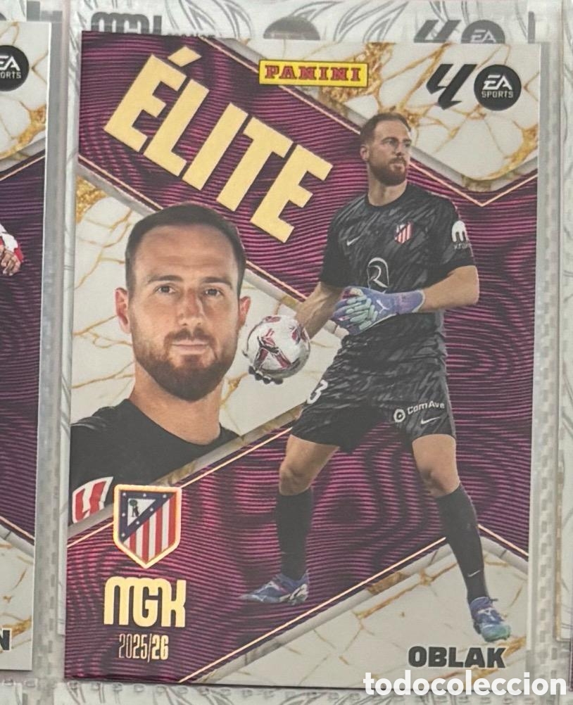 Coleccionismo Cromos antiguos: OBLAK ATLETICO DE MADRID Megacrack mgk 2025 2026 ELITE