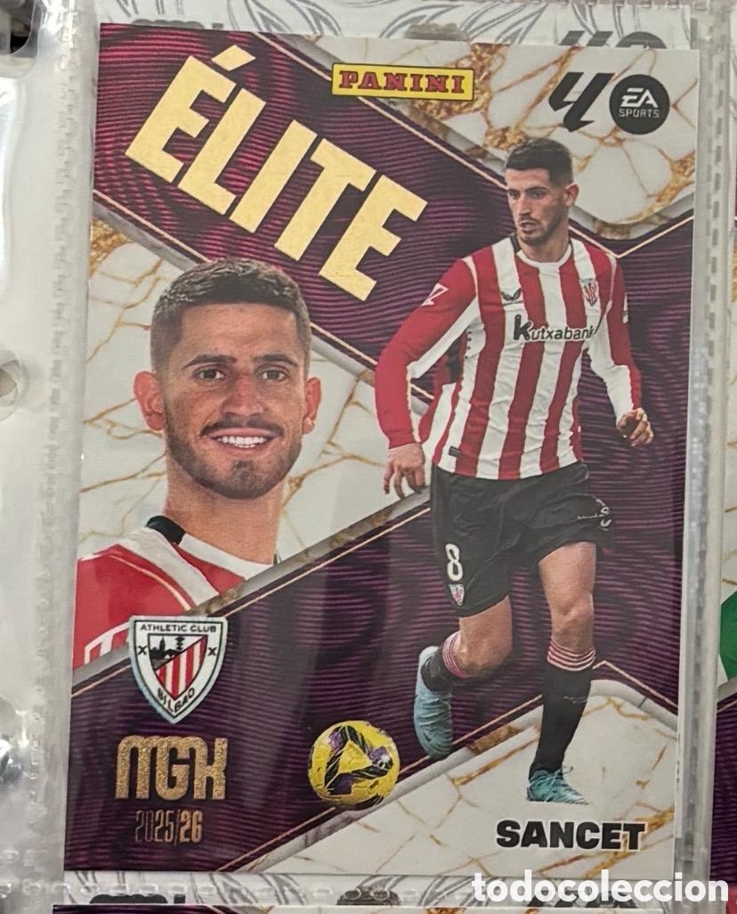 Coleccionismo Cromos antiguos: SANCET ATHLETIC Megacrack mgk 2025 2026 ELITE