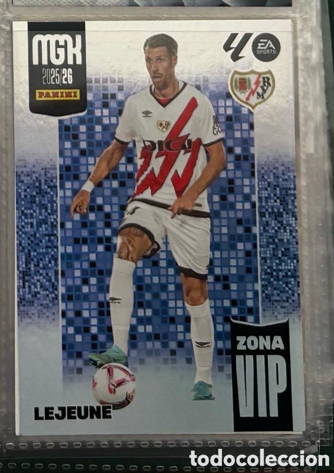 Coleccionismo Cromos antiguos: LEJEUNE RAYO VALLECANO Megacrack mgk 2025 2026 ZONA VIP