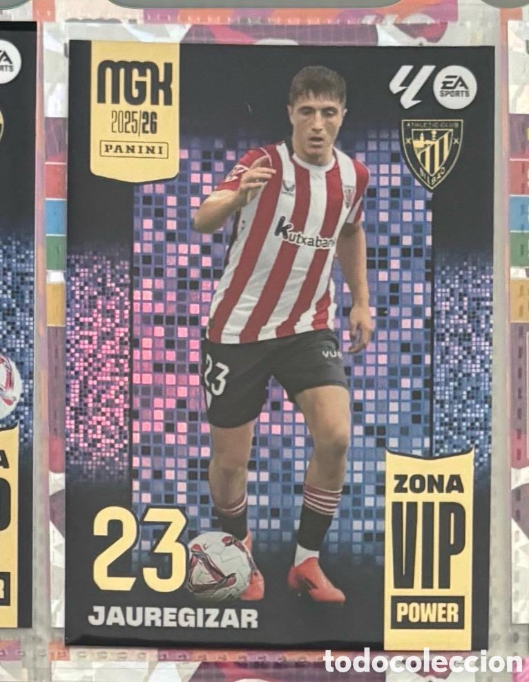 Coleccionismo Cromos antiguos: JAUREGIZAR ATHLETIC Megacrack mgk 2025 2026 ZONA VIP POWER
