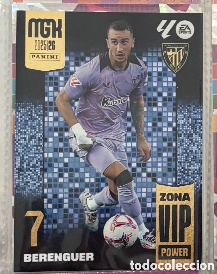 Coleccionismo Cromos antiguos: BERENGUER ATHLETIC Megacrack mgk 2025 2026 ZONA VIP POWER