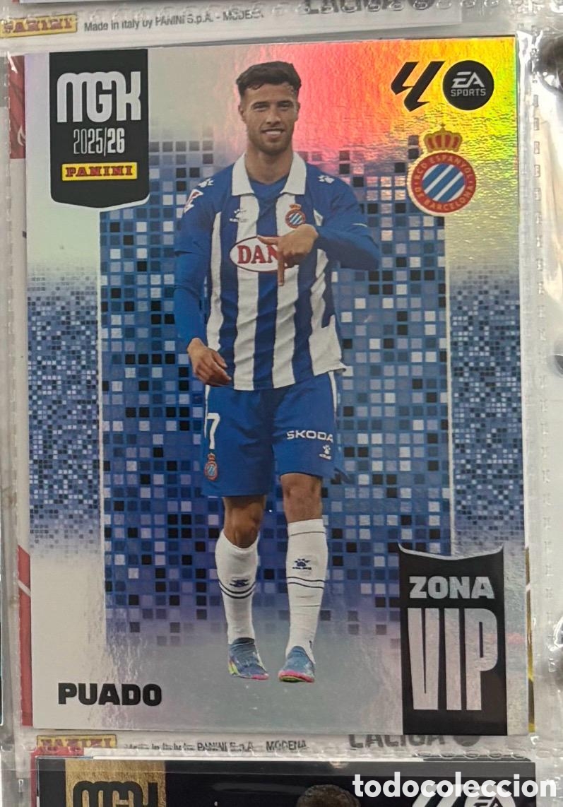 Coleccionismo Cromos antiguos: PUADO ESPANYOL Megacrack mgk 2025 2026 ZONA VIP